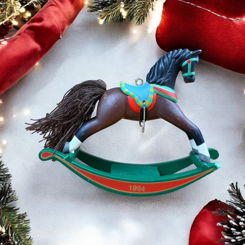 Hallmark Keepsake Ornament Rocking Horse 1994 Collector's Series‎ #14